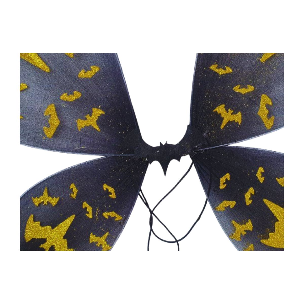Kit Asa De Borboleta Fantasia Halloween Preto Morcego Kit Asa De Borboleta Fantasia Halloween Preto Morcego